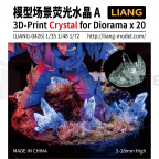Liang model - Crystal for diorama 5/18mm (x20)