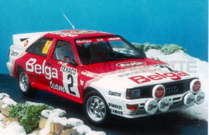 Renaissance -  Audi Quattro transkit Belga 1983 (Transkit Tamiya)