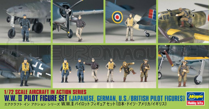 Hasegawa - Pilotes WWII