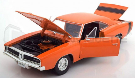 Maisto - Dodge Charger R/T 1969 Orange