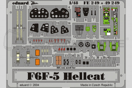 Eduard - F6F-5 Hellcat (hasegawa)