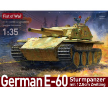 Model collect - E-60 Sturmpanzer & 12,8cm Zwilling