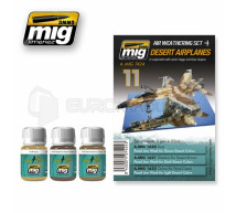 Mig products - Coffret weathering desert airplanes (x3)