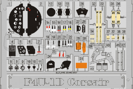 Eduard - F4U-1D Corsair (tamiya)