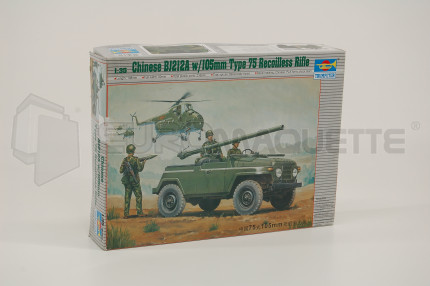 Trumpeter - B1212A &105mm jeep