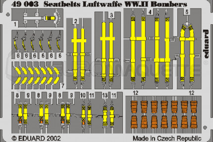Eduard - Harnais Luftwaffe WWII     (2)