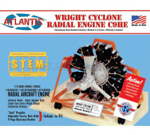 Atlantis - Wright Cyclone C9HE engine 1/12