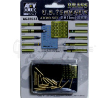 Afv Club - US 75mm Ammo