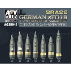 Afv club - sFH 18 munitions