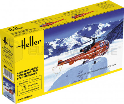 Heller - SA316 Securité civile