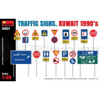 Miniart - Traffic signs Kuwait 1990