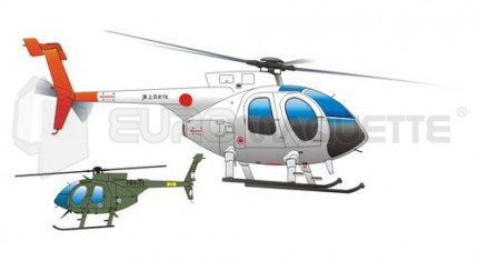 Cmk - MD-500E/OH-6DA detail set (Academy)