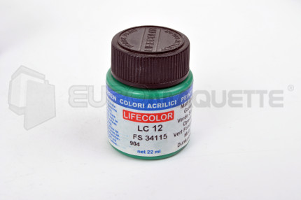 Life Color - Vert foncé mat LC12 (pot 22ml)