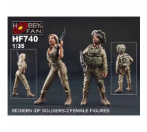Hobby fan - Modern IDF female soldiers (x2)