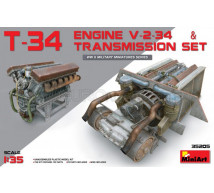 Miniart - T-34 V-2-34 engine & transmission