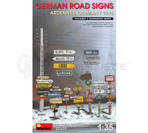 Miniart - German road signs Ardennes