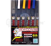 Bandai - Gundam Marker Basic 6 couleurs (GMS-105)