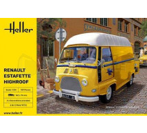 Heller - Estafette La Poste/Service Renault