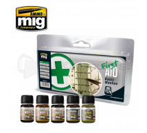 Mig products - Coffret First aid basic washes (x5)