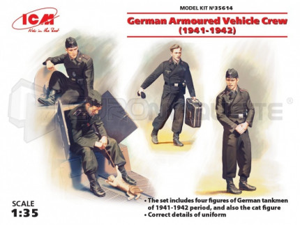 Icm - German AFV Crew WWII