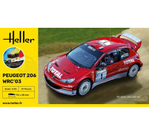 Heller - Coffret Peugeot 206 WRC 2003