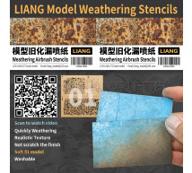 Liang model - Weathering airbrush stencils