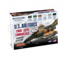 Life color - Coffret USAF 1960-1970 Camo (x6)