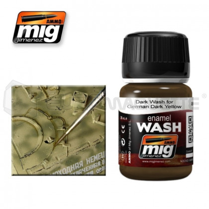 Mig products - Wash for dark yellow vehicules