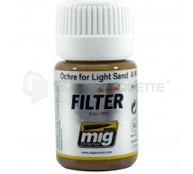 Mig product - Filter ochre for light sand