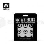 Vallejo - US vehicules mask 1/72/48/32