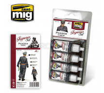 Mig products - Coffret WWII Panzer Crew (x4)