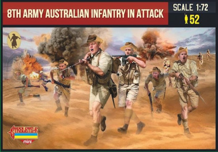 Strelets - 8th Australian infantry in attack