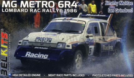 Belkits - MG Metro 6R4 Racing Lombard RAC 1986
