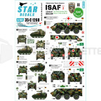 Star decals - ISAF Germany GECON