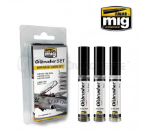 Mig product - Coffret oil brusher for bare metal  (x3)