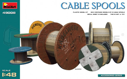 Miniart - Cable spools