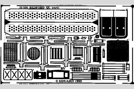 Eduard - Bedford QL (italeri)
