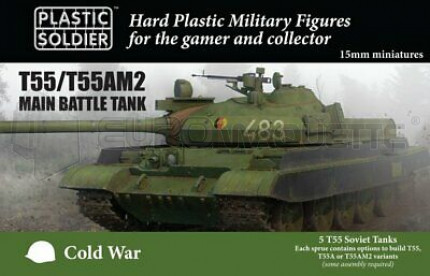 Plastic soldiers - T-55/AM2