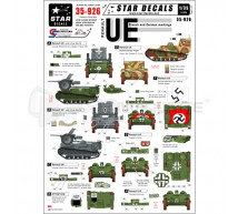 Star decals - French & German UE