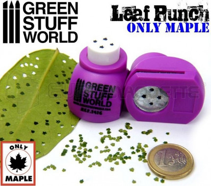 Green stuff world - Tools leaf punch medium purple