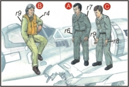 Cmk - Pilote & mécano US Navy