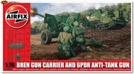 Airfix - BrenCarrier & 6PDR gun