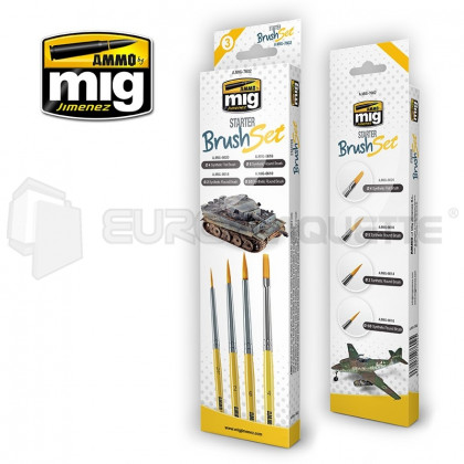 Mig products - Starter brush set (x4)