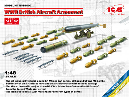 Icm - WWII British aircraft armament