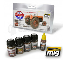 Mig products - Civil vehicules weathering set