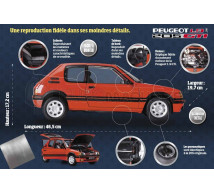 Ixo - Peugeot 205 GTI (Boite Presse edition)