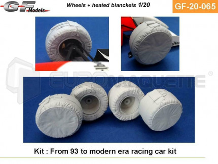 Gf models - Pneus F1 et couvertures chauffantes 1993 1/20