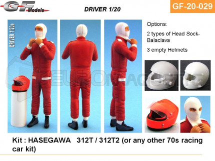 Gf Models - Pilote F1 année 90/2000 1/20