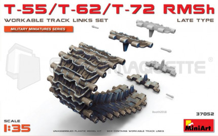 Miniart - T-55/62/72 tracks RMSh late