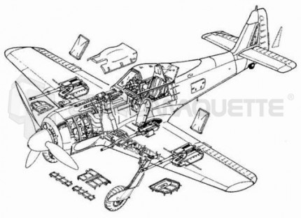 Cmk - Fw-190 F8 détails    (tamiya)